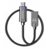 Binden Cable USB A Hembra - USB C Macho, 1 Metro, Gris  2
