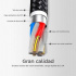 Binden Cable de Carga para iPhone, 1.8 Metros, Gris  5