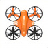 Binden Mini Drone Recreativo para Niños y Principiantes, 4 Rotores, hasta 50 Metros, Naranja  3