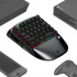 Kit Gamer de Teclado y Mouse Binden VX2, Inalámbrico, USB, Negro  5