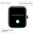 Binden Smartwatch P8 Max, Touch, iOS/Android, Verde/Oro - Resistente al Agua  2
