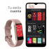 Binden Smartwatch Era Fit, Touch, iOS/Android, Rosa - Resistente al Agua  5