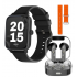 Binden Smartwatch KIT-ERACOLORS-01, Android/iOS, Negro  1