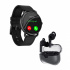 Binden Smartwatch ERA One, Touch, Bluetooth 5.0, Android/iOS, Negro - Incluye Audífonos One Pods Negro  1