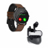 Binden Smartwatch ERA One, Touch, Bluetooth 5.0, Android/iOS, Café - Incluye Audífonos One Pods Negro  1