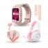 Binden Smartwatch ERA XTream X1, Touch, Bluetooth 5.0, Android/iOS, Rosa - Incluye Audífonos Dark GemGame y Audífonos Dark Candy  1