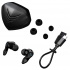 Binden Audífonos Intrauriculares Gamer con Micrófono Dark Predator, Inalámbrico, Bluetooth 5.1, Negro/Azul  2