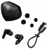 Binden Audífonos Intrauriculares Gamer con Micrófono Dark Predator, Inalámbrico, Bluetooth 5.1, Negro/Azul - Imagen adicional 1