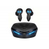 Binden Audífonos Intrauriculares Gamer con Micrófono Dark Predator, Inalámbrico, Bluetooth 5.1, Negro/Azul