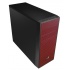 Gabinete Gamer BitFenix Neos ATX, Midi-Tower, ATX/micro-ATX/mini-ITX, USB 2.0, sin Fuente, Rojo/Negro  3