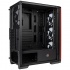 Gabinete BitFenix Nova Mesh SE TG con Ventana RGB, Midi-Tower, ATX/micro ATX/Mini-ITX, USB 3.0, sin Fuente, Negro/Rojo  11