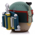 Bitty Boomers Bocina Portátil Boba Fett, Bluetooth, Inalámbrico, MicroUSB, 3.1W, Multicolor - Imagen adicional 1
