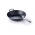 BK Sartén Black Steel Wok, 30cm, Antiadherente, Negro