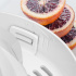 Black & Decker Exprimidor de Cítricos CJ650W, 1 Litro, 30W, Blanco   4