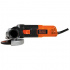 Black & Decker Mini Esmeriladora Angular G720-B3, 820W, 4 1/2", Negro/Naranja  2