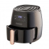Black & Decker Freidora de Aire HFD5055B, 5.7 Litros, 1500W, Negro