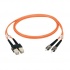 Black Box Cable Fibra Óptica Multimodo SC Macho - SC Macho, 3 Metros, Naranja  1