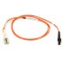 Black Box Cable Fibra Óptica Dúplex Multimodo MT-RJ Macho - LC Macho, 5 Metros, Naranja  1