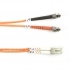 Black Box Cable Fibra Óptica ST Macho - LC Macho, 1 Metro, Naranja  1