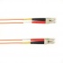 Black Box Cable Fibra Óptica OM2 Multimodo LC Macho - LC Macho, 1 Metro, Naranja  1