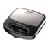 Black & Decker Sandwichera WM2000S, 3 en 1, Negro/Plata