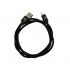 Blackpcs Cable de Carga Lightning Macho - USB A Macho, 1 Metro, Negro, para iPod/iPhone/iPad  1