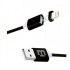 Blackpcs Cable de Carga Lightning Macho Magnético - USB A Macho, 1 Metro, Negro, para iPod/iPhone/iPad  3