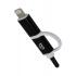 Blackpcs Cable CABLMLT-1 USB-A Macho - Lightning/Micro USB Macho, 1 Metro, Negro  1