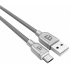 Blackpcs Cable USB A Macho - Micro-USB A Macho, 1 Metro, Plata  1