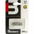 Memoria USB Blackpcs MU2104, 64GB, USB 2.0, Plata  2