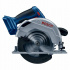 Bosch Sierra Circular GKS 18V-57, Inalámbrico, 18V, Azul - No Incluye Batería
