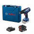 Bosch Rotomartillo de Batería GSB 180-LI, Inalámbrico, Reversible, 1/2", 18V, Azul  1