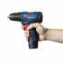Bosch Taladro de Batería GSR 120-LI, Inalámbrico, Reversible, 3/8" 12V, Azul ― incluye Cargador y Batería  9