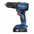 Bosch Taladro de Batería con Percusión GSB 185-LI, Inalámbrico, Reversible, 1/2", 18V, Azul  3