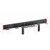 Brateck Estante Escalonado LGS01-02, 1 Niveles, Marco de Acero, hasta 228kg, Negro