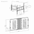 Brateck Soporte de Pared LWTE-75 para Pantalla 75", hasta 50kg  3