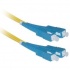 BRobotix Cable Fibra Óptica Monomodo 2x SC Macho - 2x SC Macho, 2 Metros, Amarillo  4