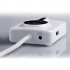 BRobotix Hub USB USB 3.2 - 4 Puertos USB 3.2 Hembra, 5000 Mbit/s, Blanco  3