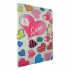 BRobotix Funda Protectora para Tablet 7'', Diseño White Hearts  2
