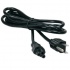 BRobotix Cable de Poder NEMA 5-15 Macho - Acoplador C5 Hembra, 90cm, Negro  2