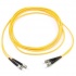 BRobotix Cable Fibra Óptica Monomodo 2x ST Macho - 2x ST Macho, 2 Metros, Amarillo  1
