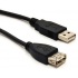 BRobotix Cable USB 2.0 A Macho - USB 2.0 A Hembra, 3 Metros, Negro  1