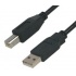 BRobotix Cable USB 2.0 A Macho - USB 2.0 B Macho, 4.5 Metros, Negro  1