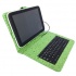 BRobotix Funda con Teclado para Tablet 10'', micro USB, Diseño Oso Verde  3
