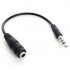 BRobotix Cable AUX 3.5mm Macho - 3.5mm Hembra, 90cm, Negro  1