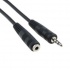 BRobotix Cable AUX 3.5mm Macho - 3.5mm Hembra, 15 Metros, Negro  1