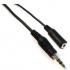 BRobotix Cable AUX 3.5mm Macho - 3.5mm Hembra, 22.5 Metros, Negro  1