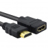 BRobotix Cable HDMI Macho - HDMI Hembra, 4K, 1 Metro, Negro  1