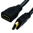 Data Componentes Cable Video HDMI de Extensión, Macho - Hembra, 1.80 Metros, Negro  1