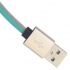 BRobotix Cable de Carga USB A Macho - Lightning Macho, 25cm, Azul, para iPhone/iPad  3